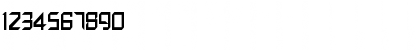 Download narita Regular Font Numeric Preview