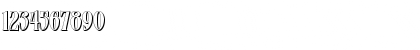 Download Verve Shadow Alternate Regular Font Numeric Preview