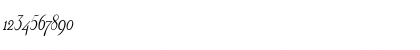 Download Olympus-Condensed Italic Font Numeric Preview