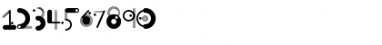 Download Orbit Regular Font Numeric Preview