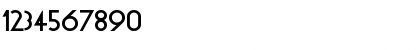 Download Pommarantz Bold Regular Font Numeric Preview