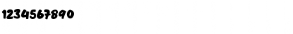 Download Prancer Deer Regular Font Numeric Preview