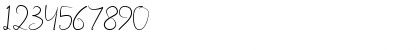 Download Prestigious Olives Regular Font Numeric Preview
