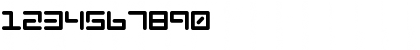 Download Chip 1 Font Numeric Preview