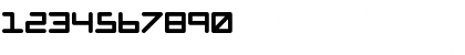 Download Chip 2 Font Numeric Preview