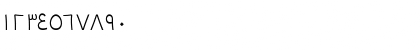 Download Tarif Arabic Light Font Numeric Preview