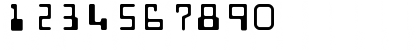 Download ChkMICR Regular Font Numeric Preview