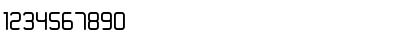 Download TRUMANS Regular Font Numeric Preview