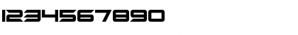 Download Alien Mine Regular Font Numeric Preview