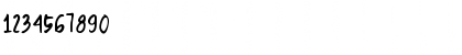 Download Ayrton Regular Font Numeric Preview