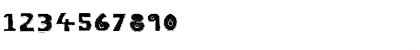 Download BadTV Regular Font Numeric Preview