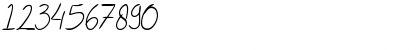 Download Beatrix Regular Font Numeric Preview