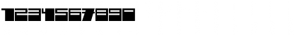 Download BlockAddicted Regular Font Numeric Preview