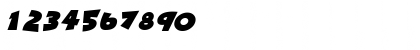 Download Deadly Cute Italic Font Numeric Preview