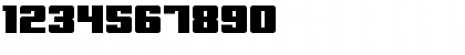 Download Extinction Event Regular Font Numeric Preview