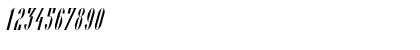 Download Vienese Italic Font Numeric Preview