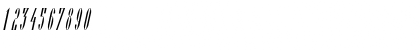 Download VieneseCondensed Italic Font Numeric Preview