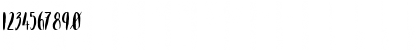 Download Inkster Regular Font Numeric Preview