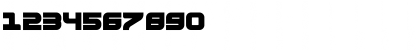 Download Outsider Regular Font Numeric Preview