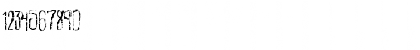 Download Parachutes Regular Font Numeric Preview