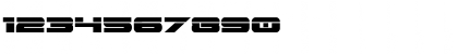 Download Predataur Laser Regular Font Numeric Preview
