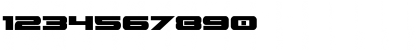 Download Predataur Regular Font Numeric Preview