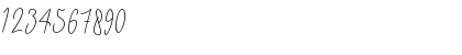 Download Princess Berlianty Regular Font Numeric Preview