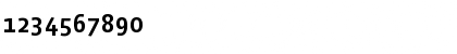 Download VistaSansMed Regular Font Numeric Preview