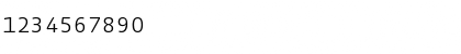 Download VistaSansSCLight Regular Font Numeric Preview