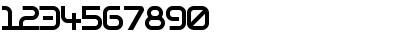 Download Warzone97 Regular Font Numeric Preview
