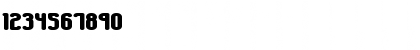 Download Chumbly BRK Normal Font Numeric Preview
