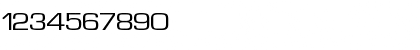 Download Waukegan LDO Regular Font Numeric Preview