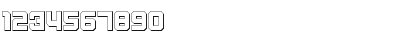 Download Weaponeer Shadow Regular Font Numeric Preview