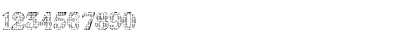 Download WendonLattice Becker Normal Font Numeric Preview