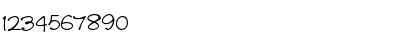 Download Wendy LP Bold Font Numeric Preview