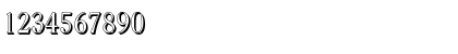 Download WesleyBeckerShadow-Light Regular Font Numeric Preview