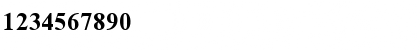 Download WestTimesSSK Bold Font Numeric Preview