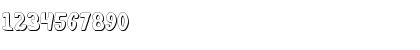 Download Whatafont Shadow Shadow Font Numeric Preview