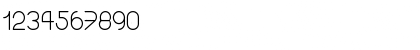 Download whola Regular Font Numeric Preview