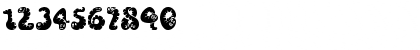 Download Wibbles Regular Font Numeric Preview