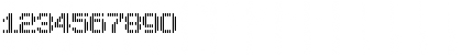 Download BLINDS H Font Numeric Preview