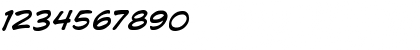 Download Wild And Crazy Medium Font Numeric Preview
