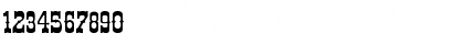 Download Cibola Regular Font Numeric Preview