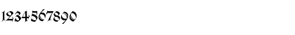 Download WilhelmKlingsporGotischDfr Roman Font Numeric Preview