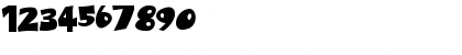 Download 04 Regular Font Numeric Preview