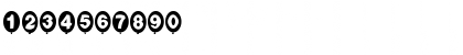 Download 80 Regular Font Numeric Preview