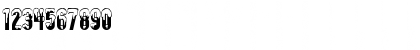 Download Almonte Snow Font Numeric Preview