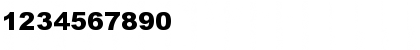 Download Arial MT Black Eo Regular Font Numeric Preview
