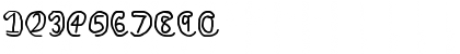 Download At Sign Regular Font Numeric Preview