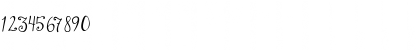 Download Austie Bost There For You Regular Font Numeric Preview